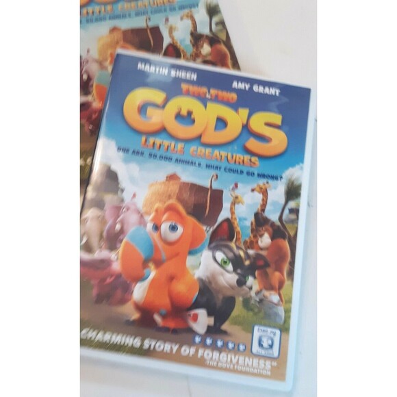 Two by Two: God's Little Creatures DVD 2013 Voices of Martin Sheen and Amy Grant - Picture 3 of 6